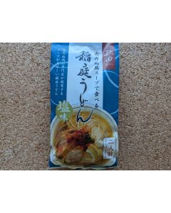 秋田味商 比内地鶏スープで食べる稲庭うどん 塩味（2人前）