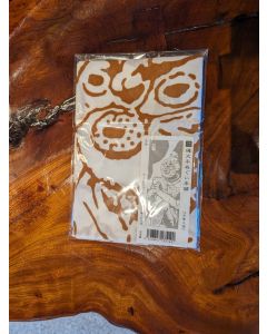 京佑 縄文手拭い 合掌土偶 サイズ(cm)：34×90、1P袋入り